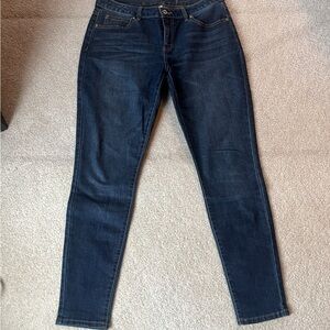 Jennifer Lopez Blue Skinny Jeans with Stretch